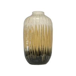 Gold-Schwarz Tricolor Vase hoch 1